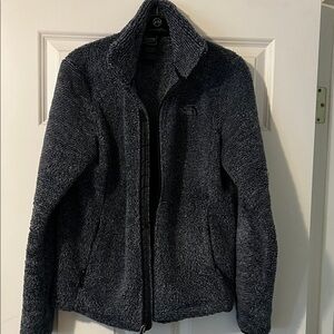 North Face fuzzy coat